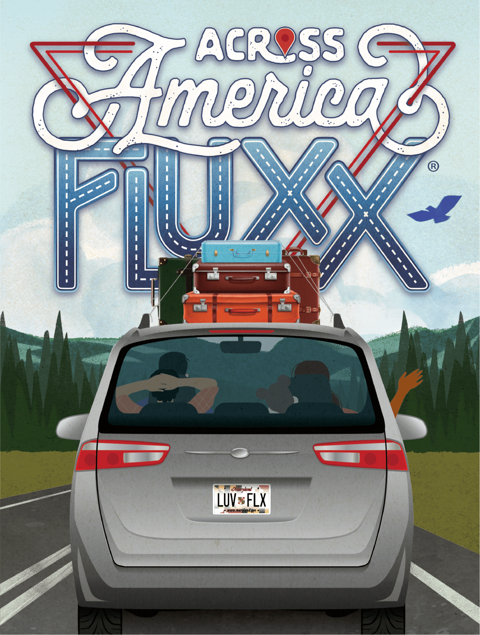 Across America Fluxx box art