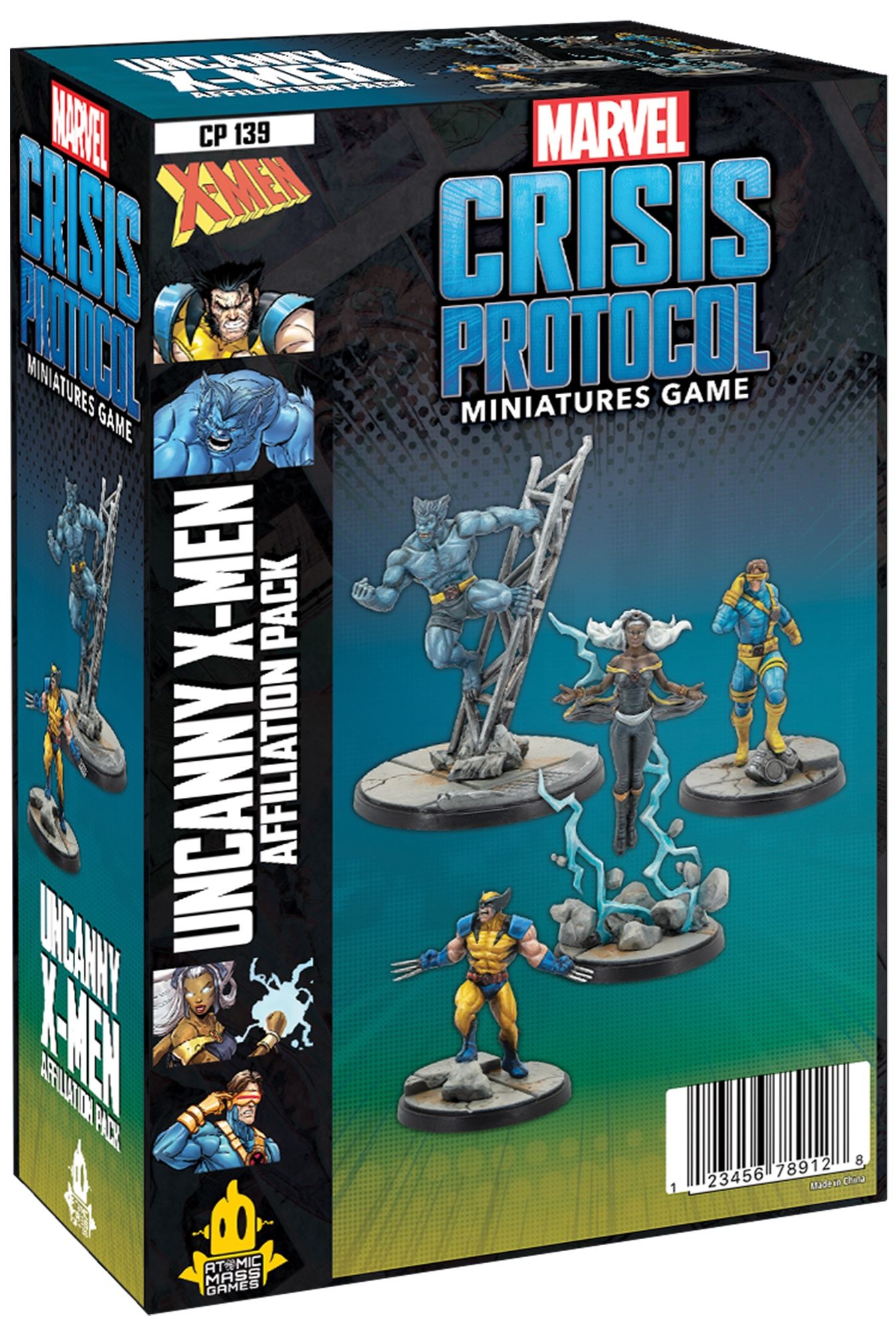 Marvel: Crisis Protocol – Uncanny X-Men Affiliation Pack box art