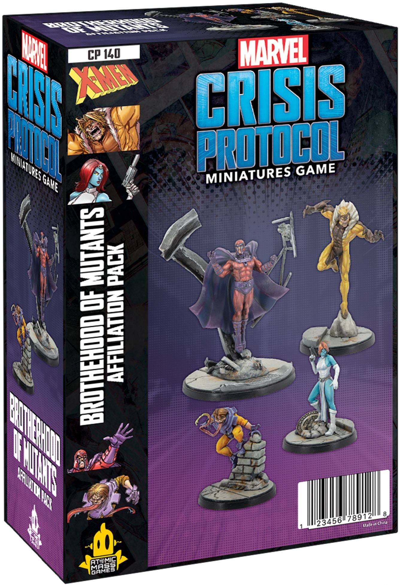 Marvel: Crisis Protocol – Brotherhood of Mutants Affiliation Pack doboz