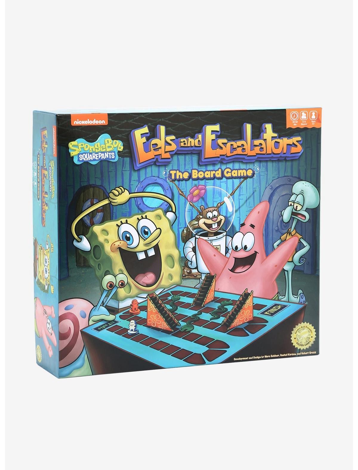 Coperta SpongeBob SquarePants: Eels and Escalators – The Board Game