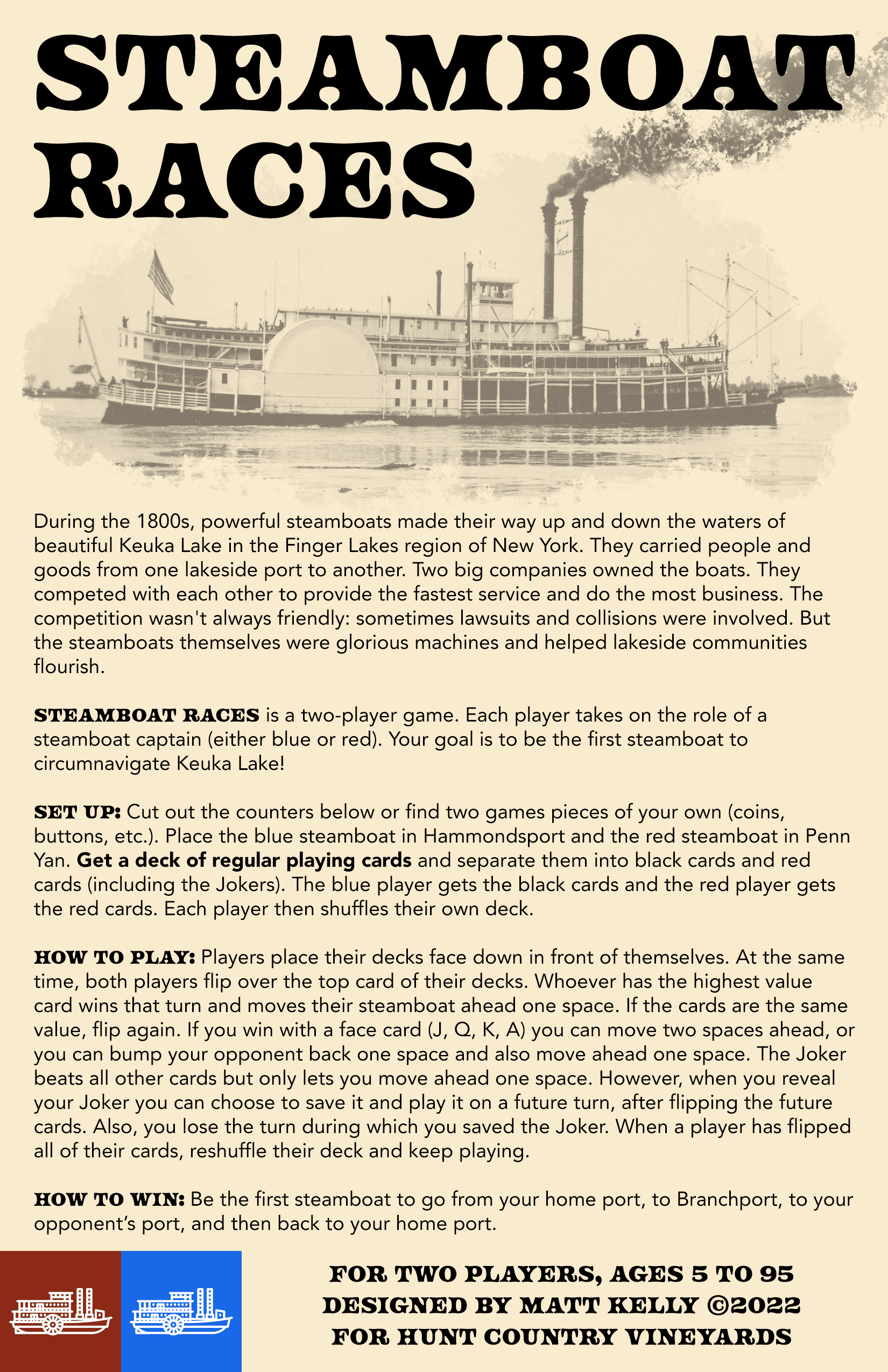 Coperta Steamboat Races