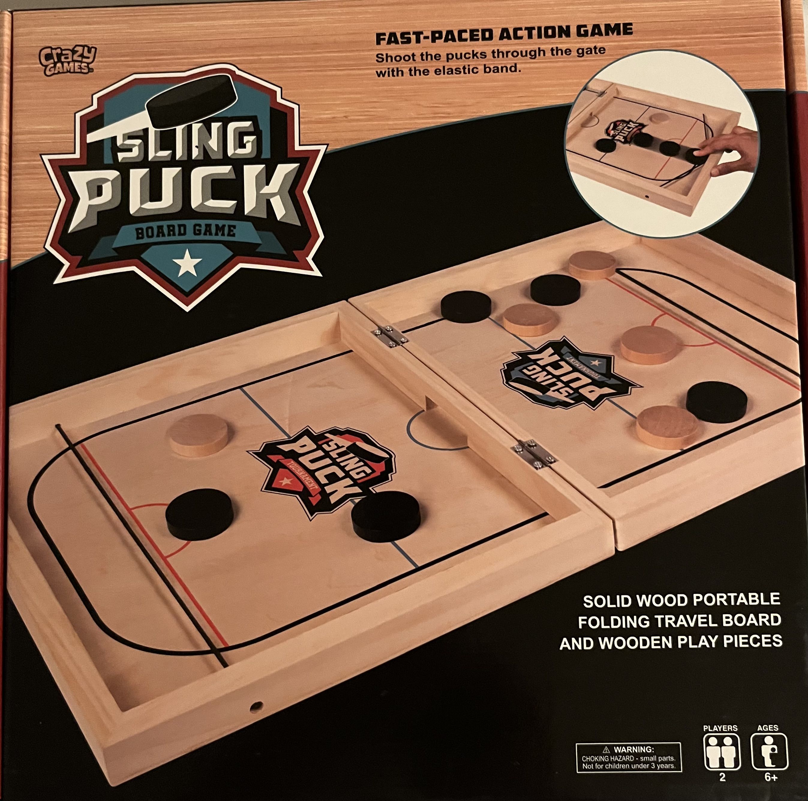 Sling Puck Hockey box art