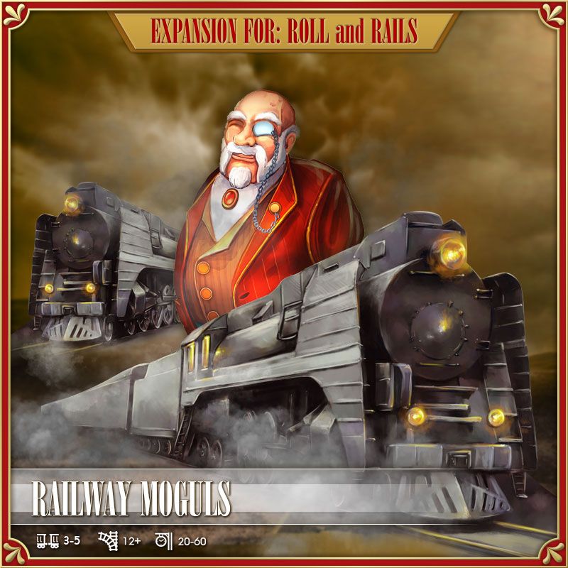 Roll and Rails: Railway Moguls variant box art
