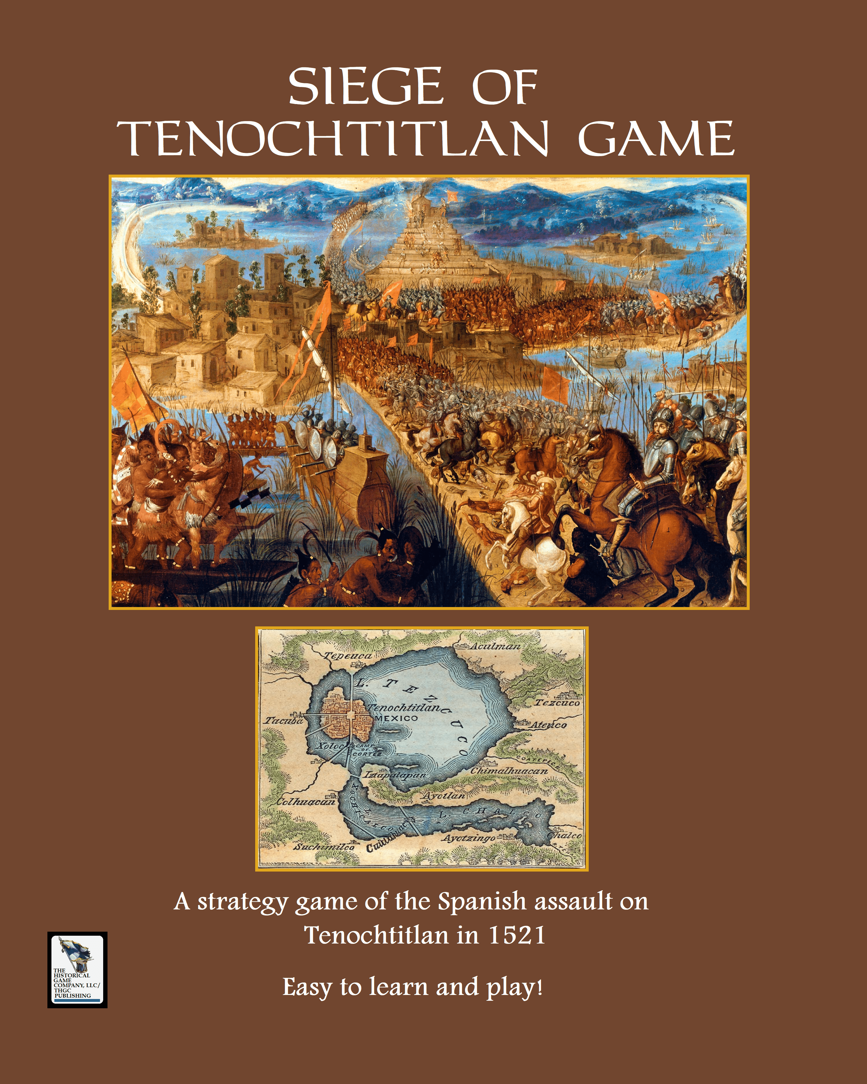 Siege of Tenochtitlan Game doboz