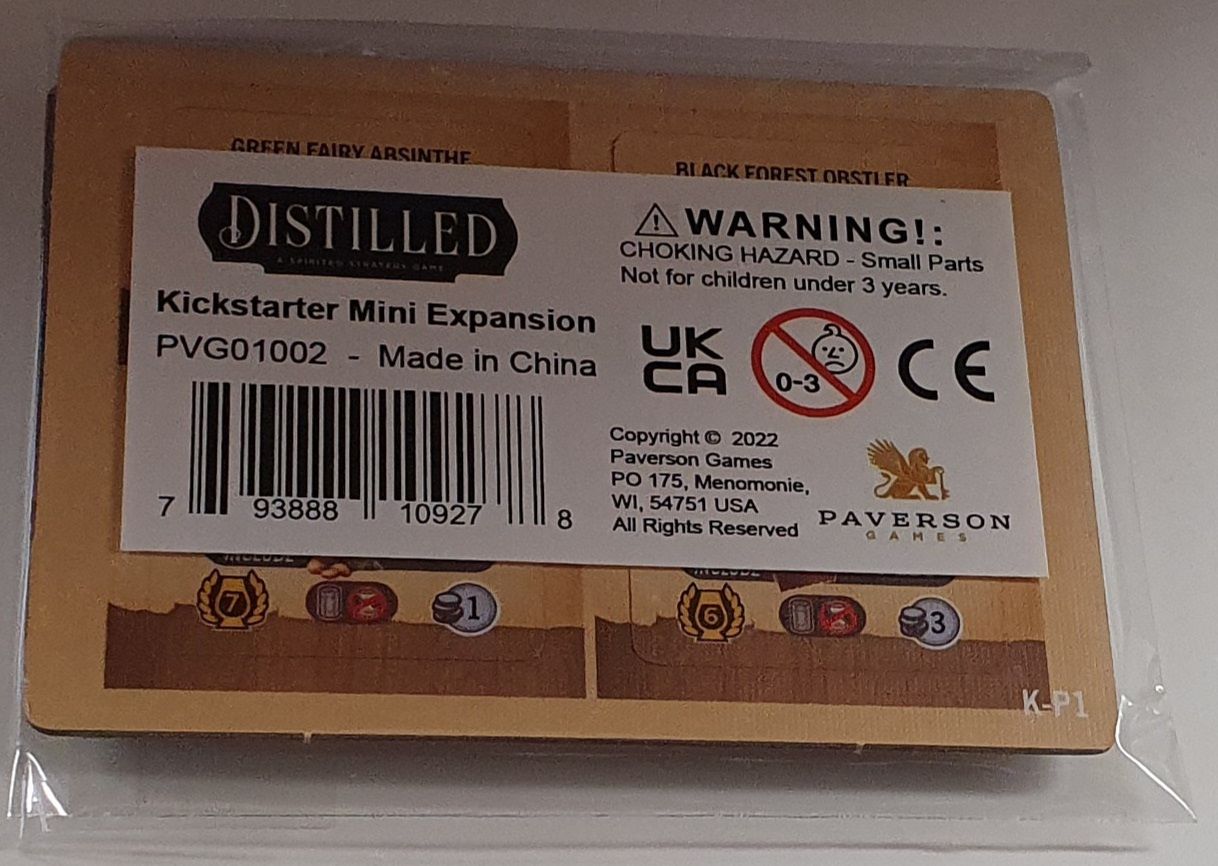 Distilled: Promo Pack 1 box art