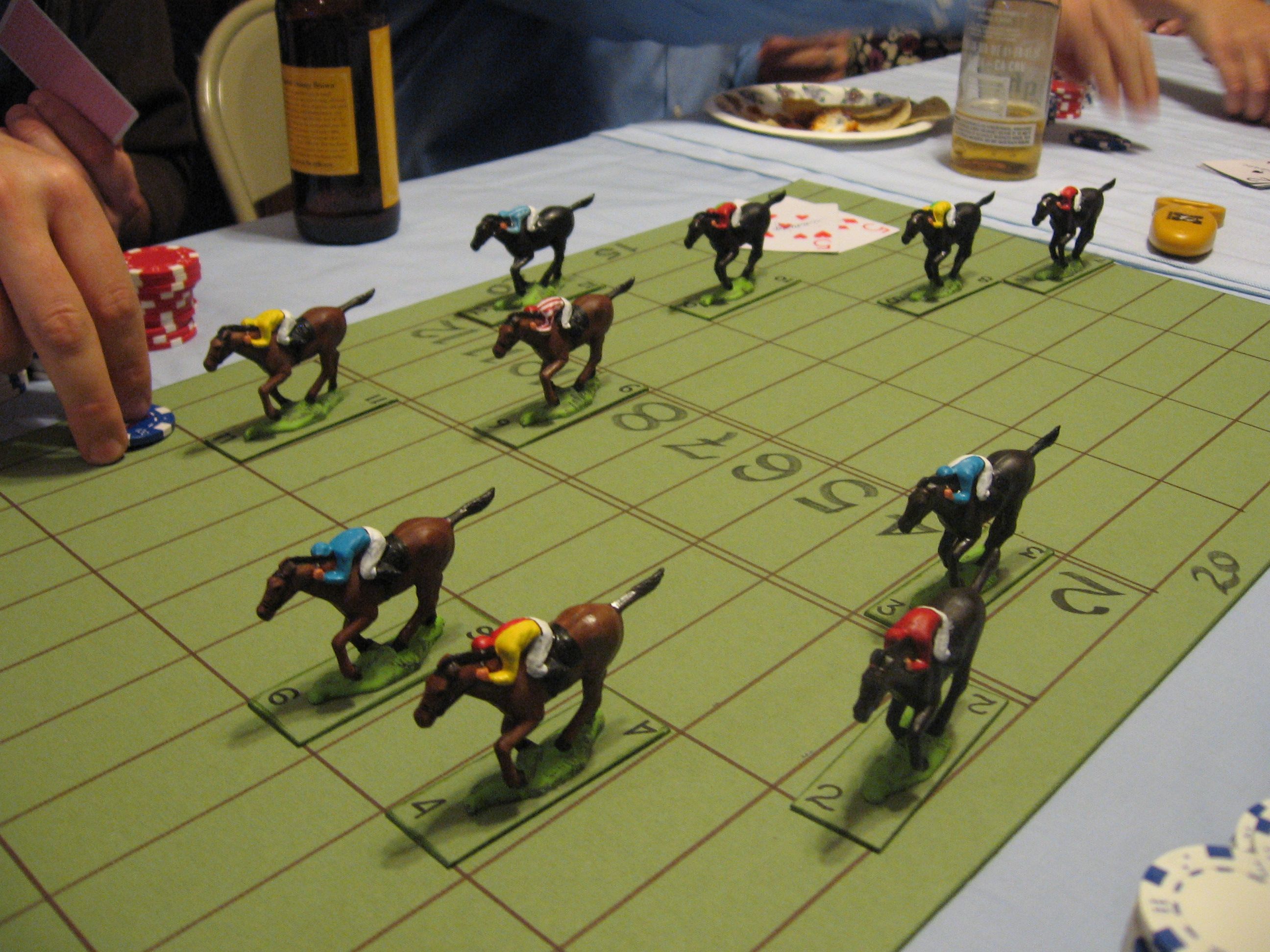 Wooden Horse Races Game doboz