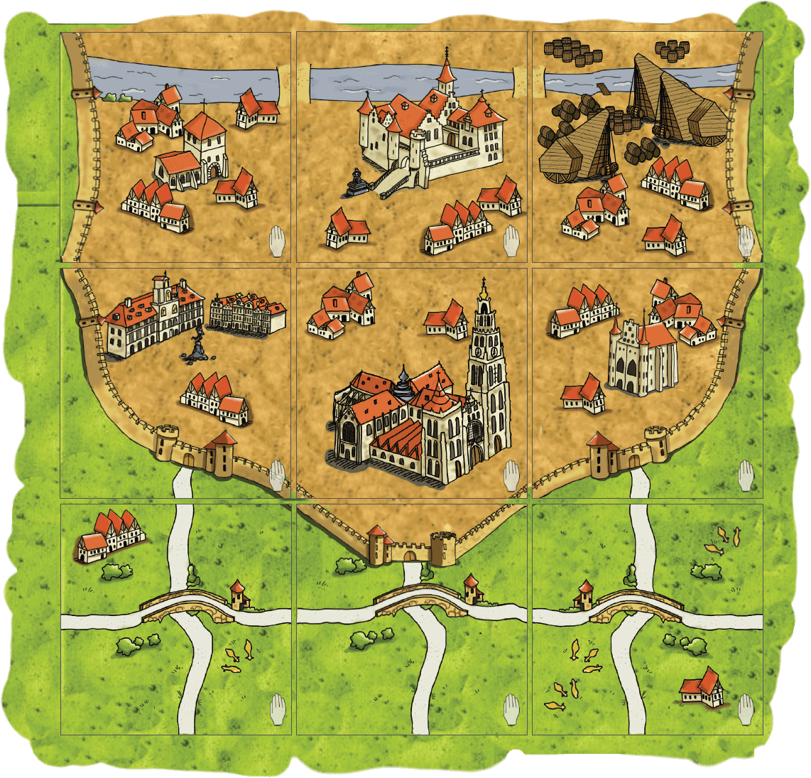 Antwerpen (fan expansion for Carcassonne) doboz