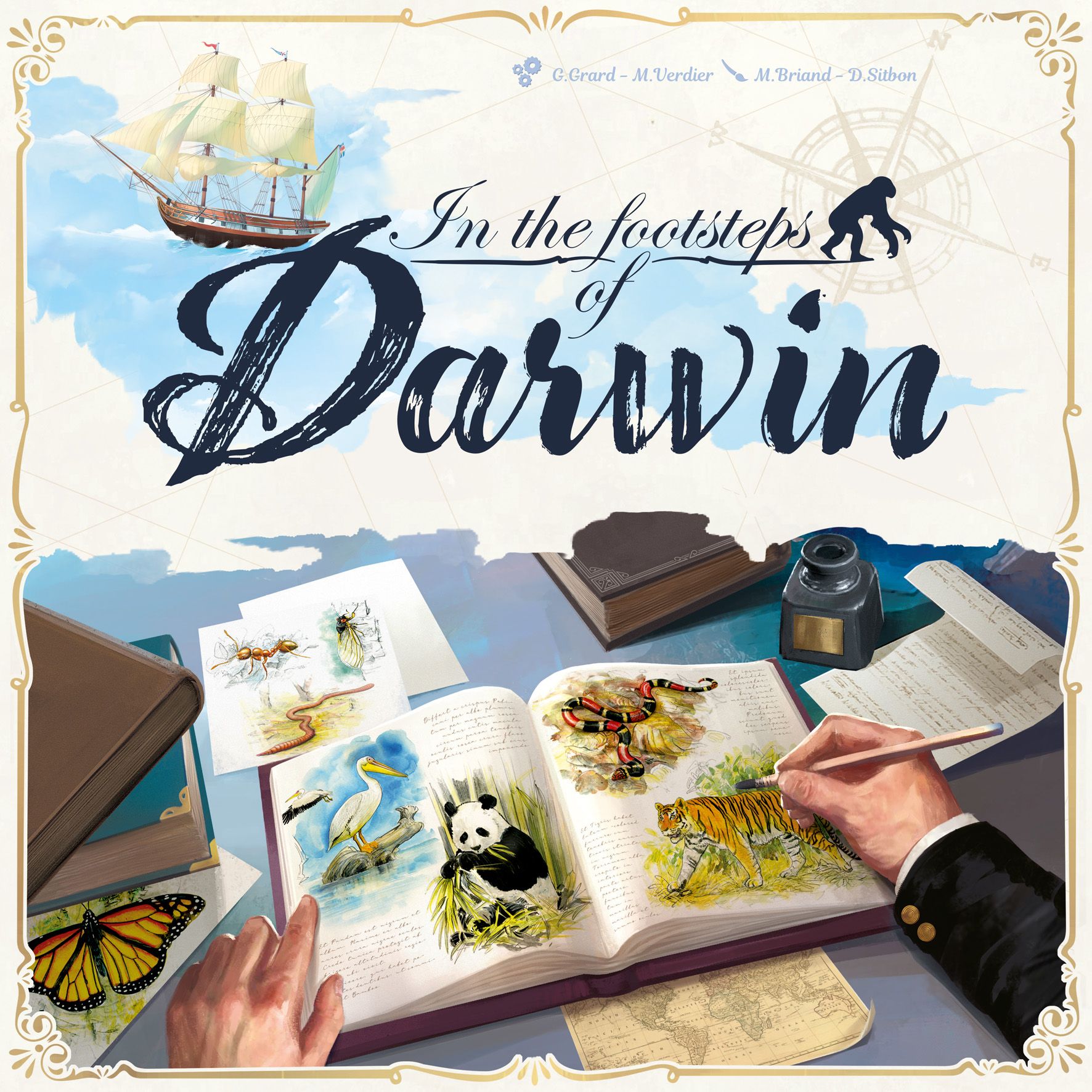 In the Footsteps of Darwin box art