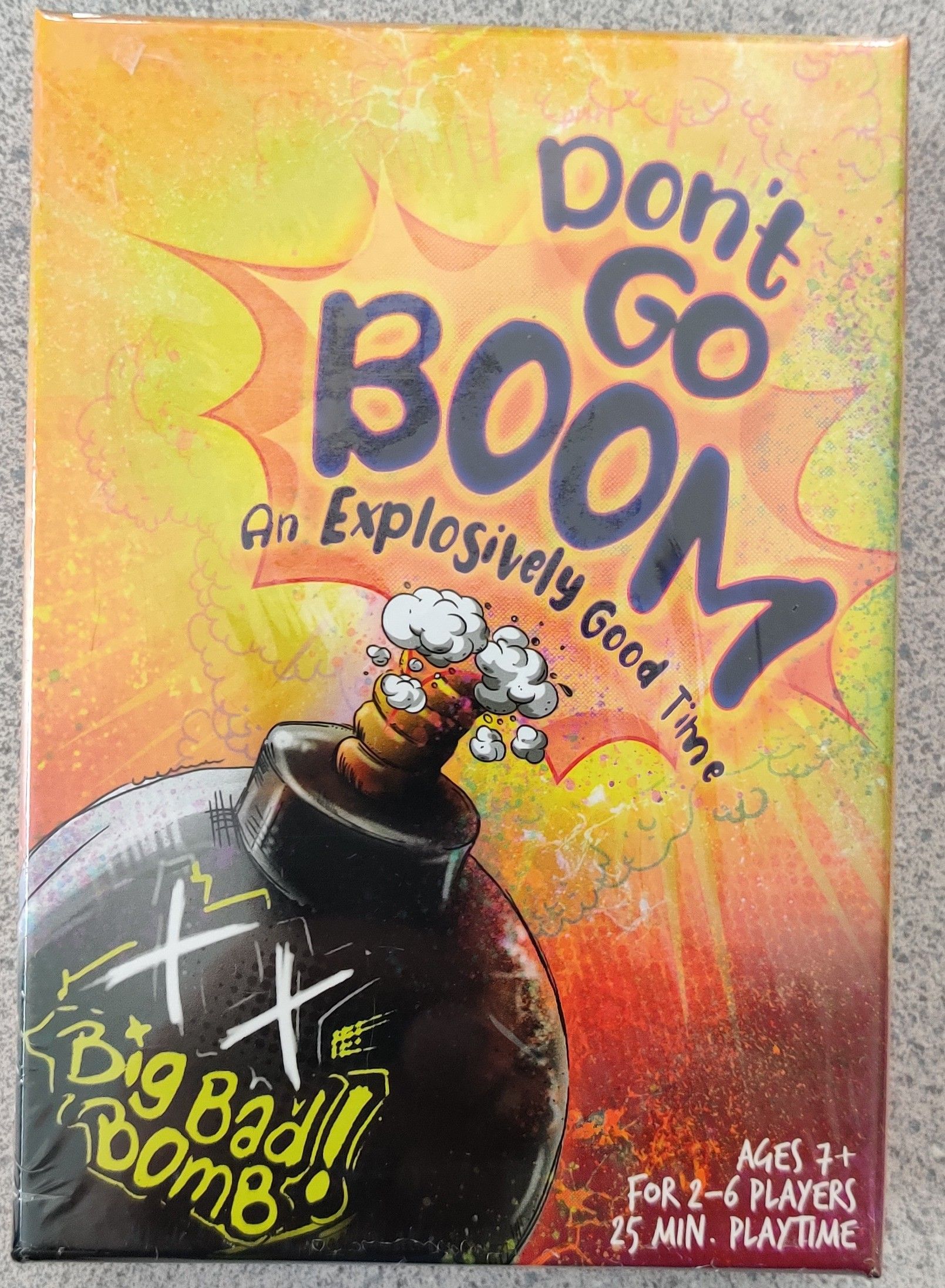 Don't Go Boom box art