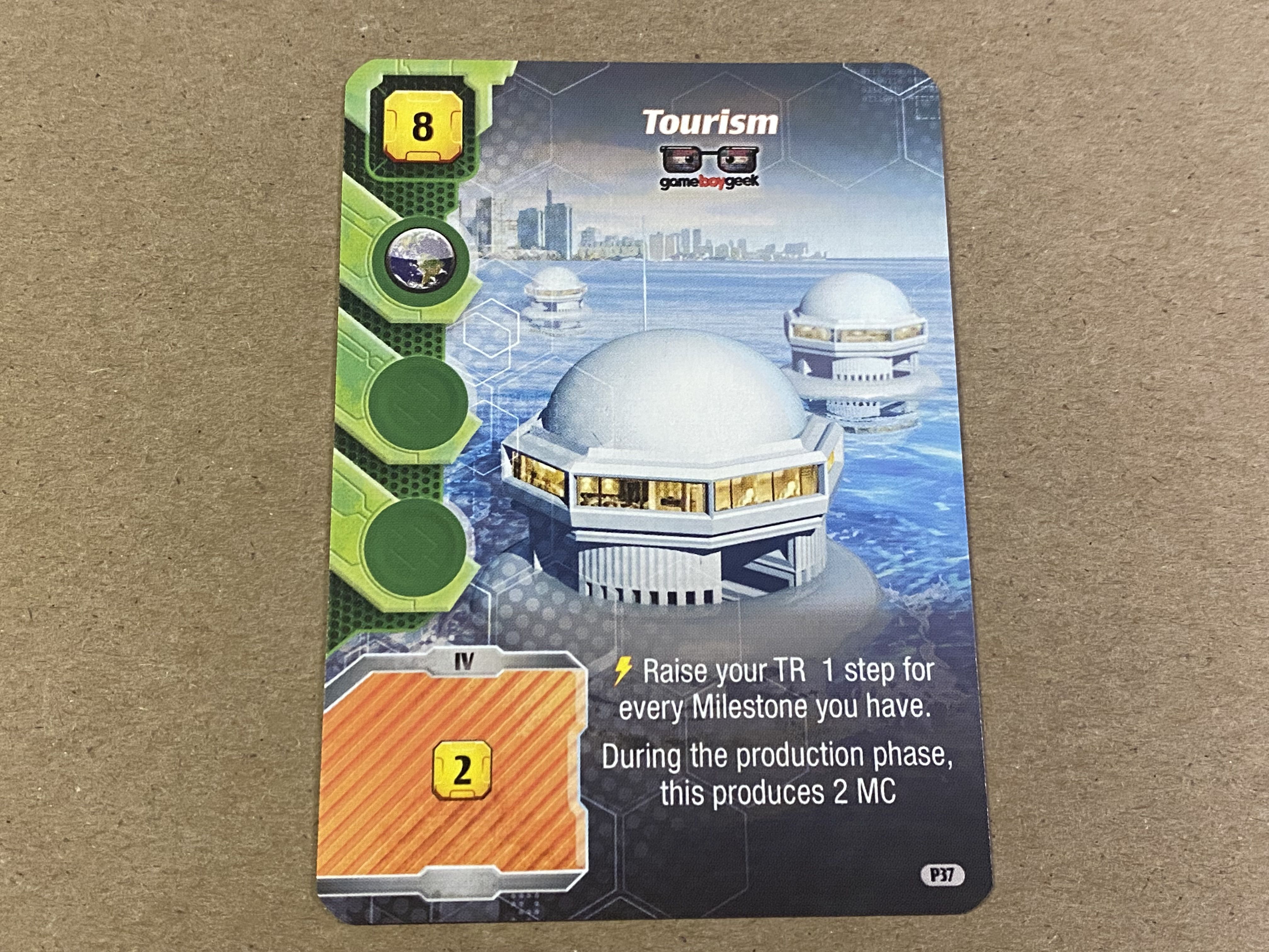 Coperta Terraforming Mars: Ares Expedition – Tourism Promo Card