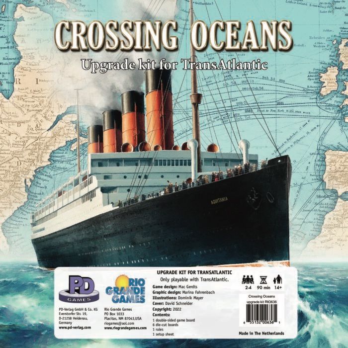 Crossing Oceans: Upgrade Kit for Transatlantic doboz