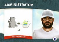 Dice Theme Park: Zee Administrator Promo Card