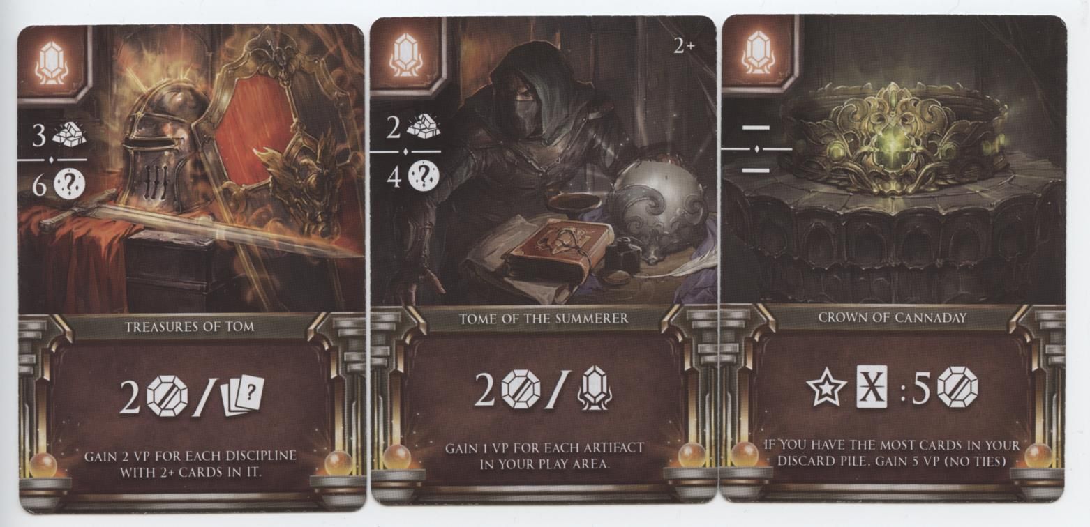 Coperta Arcana Rising: Dice Tower 2022 Artifact Promo Cards