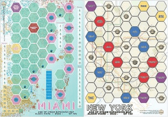 Coperta Age of Steam Expansion: Miami 2030 & New York Subway