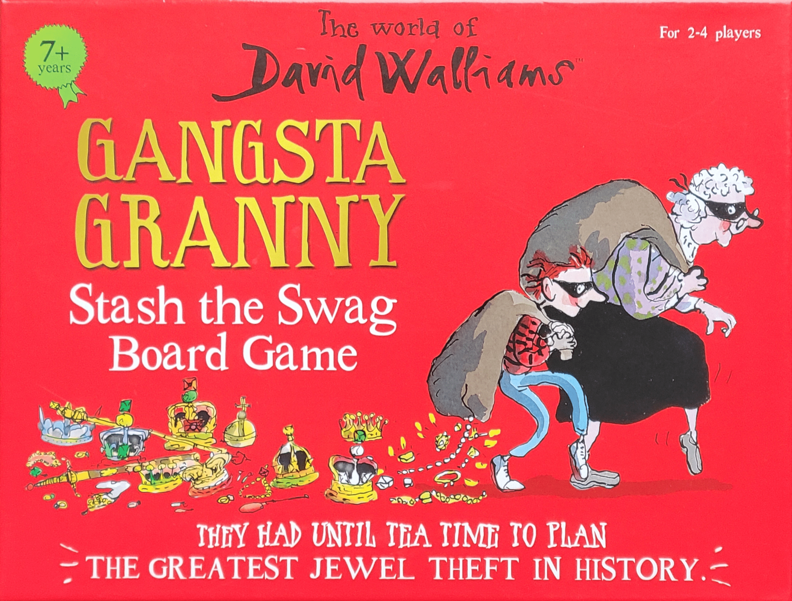Coperta David Walliams Gangsta Granny Stash The Swag Board Game