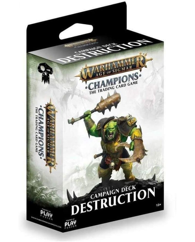 Warhammer Age of Sigmar: Champions – Destruction Campaign Deck box art