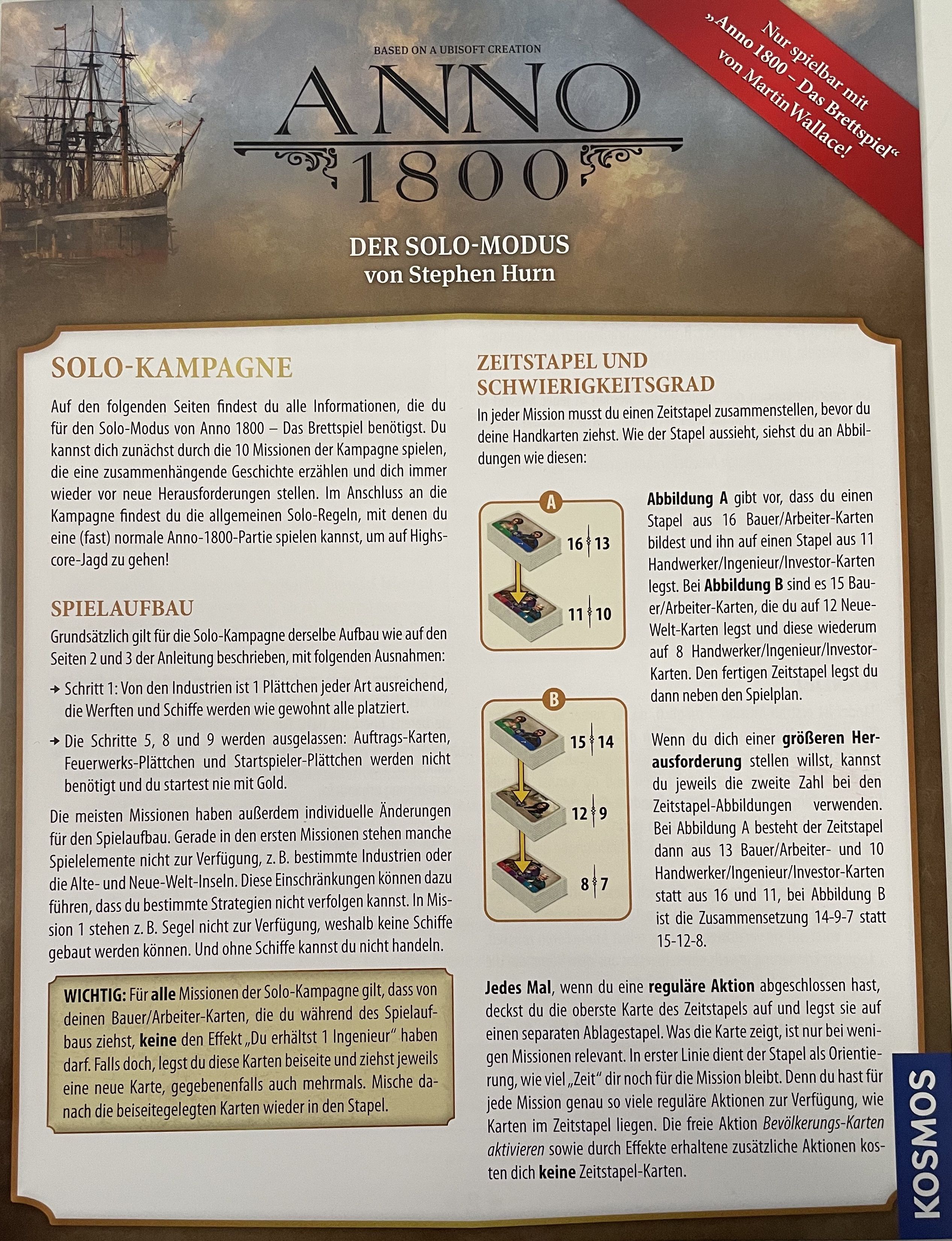 Anno 1800: Der Solo-Modus box art