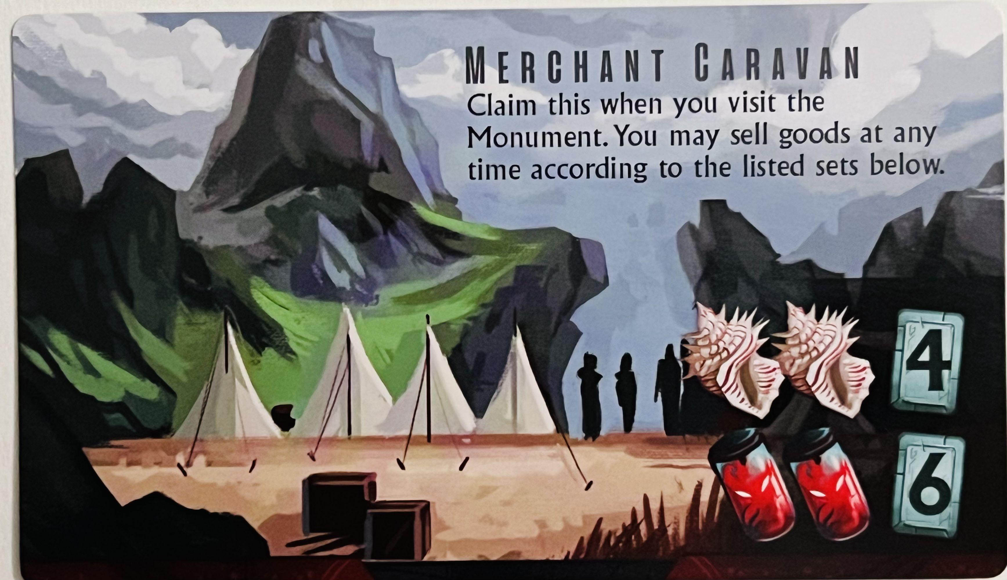 Now or Never: Merchant Caravan Promo Card box art