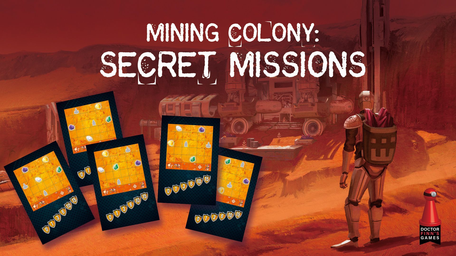 Mining Colony: Secret Missions doboz