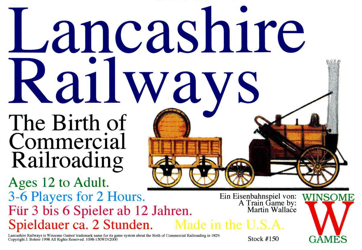 Lancashire Railways box art