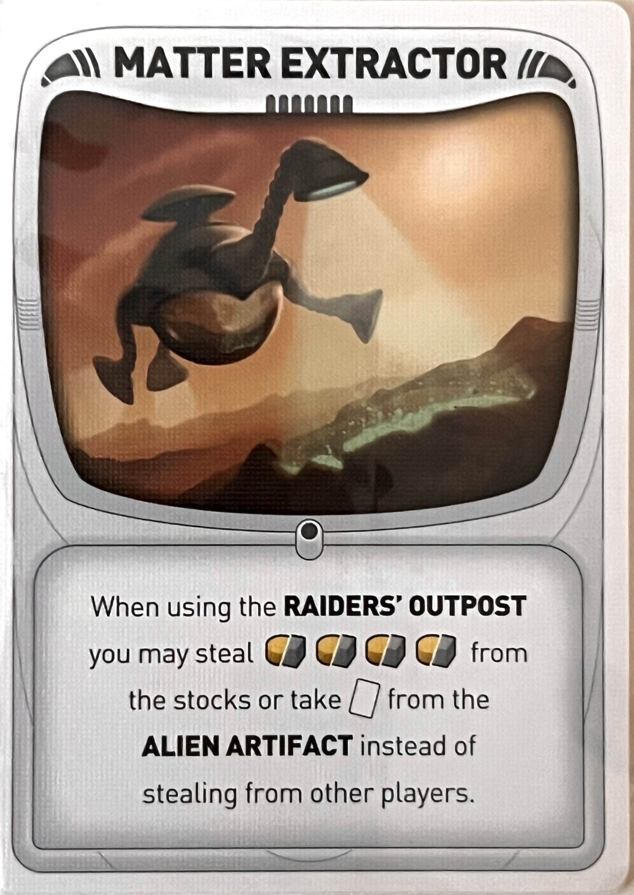 Alien Frontiers: Matter Extractor Promo box art