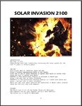 Solar Invasion 2100