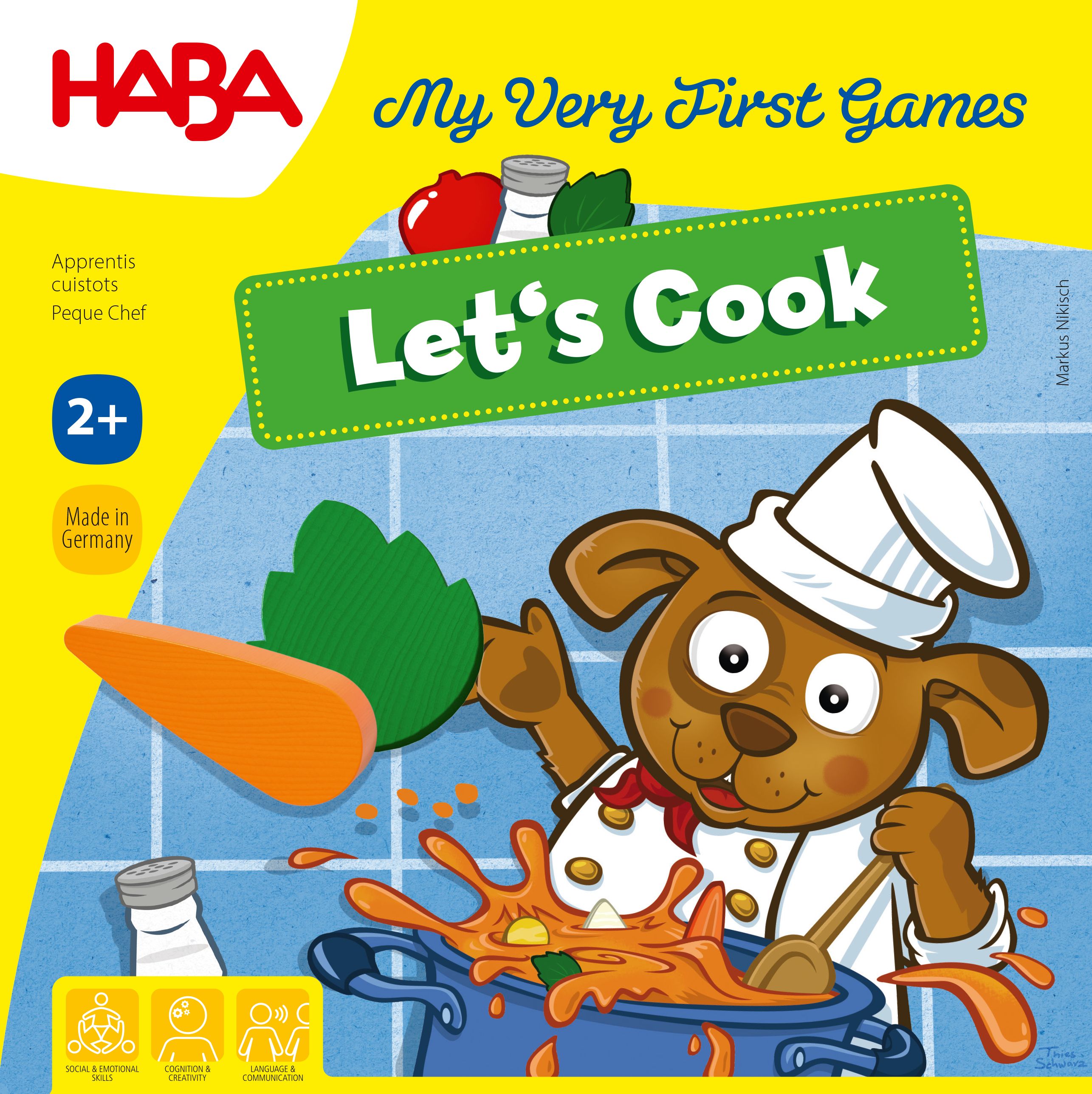 My Very First Games: Let's Cook box art