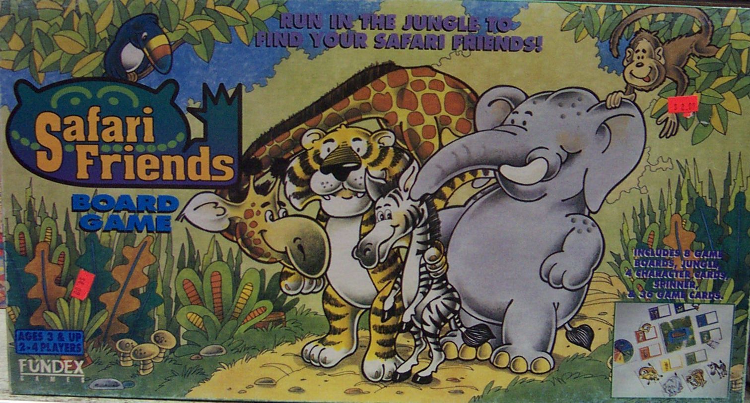 Safari Friends box art