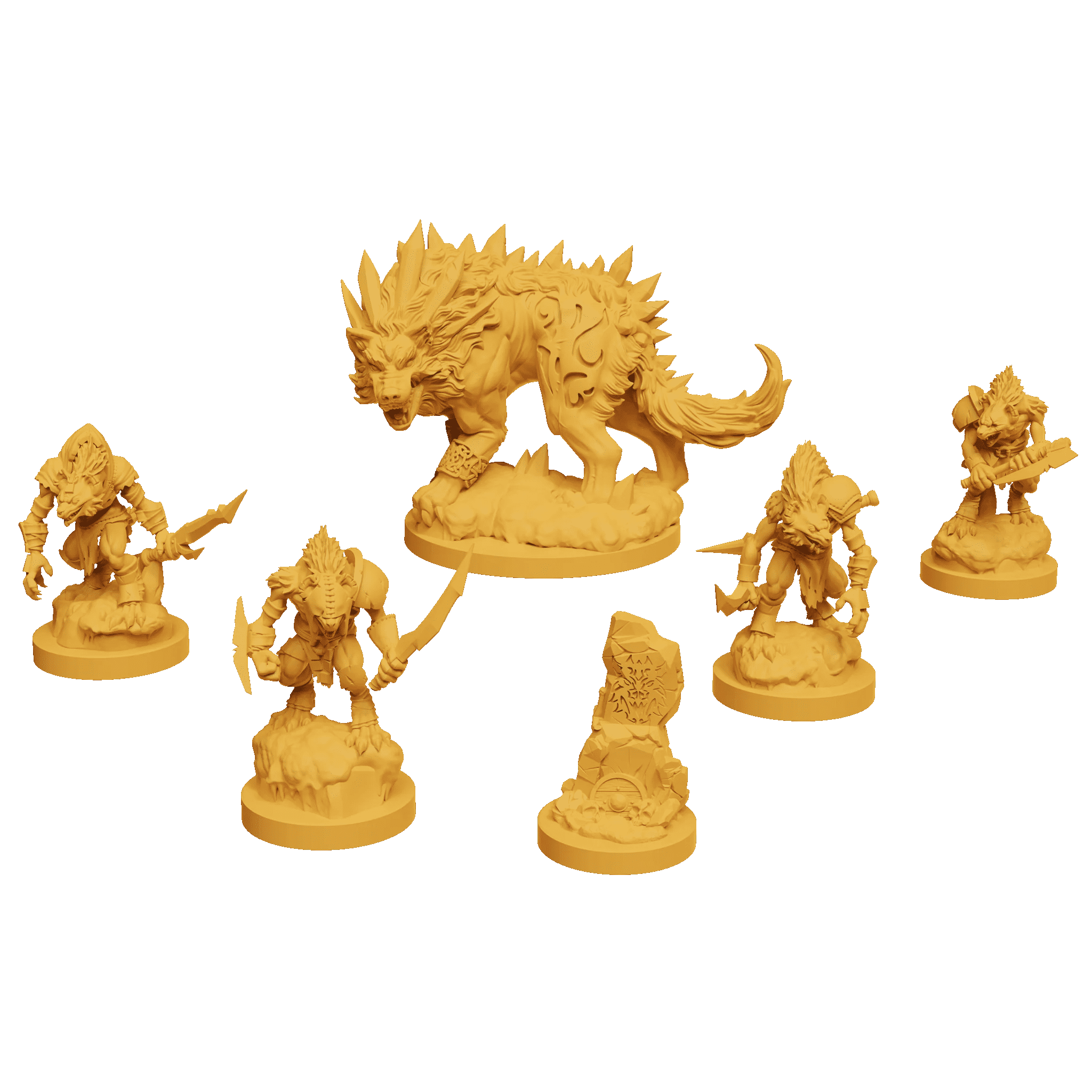 Godtear: Fenra, Wolf of the End Times & Chainless Curs doboz