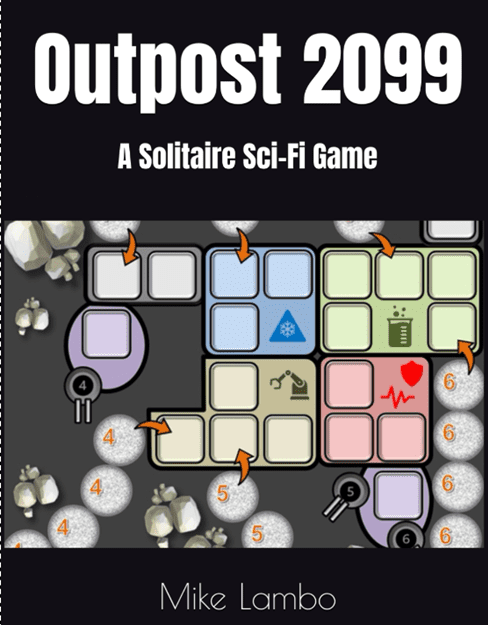 Outpost 2099: A Solitaire Sci-Fi Game box art