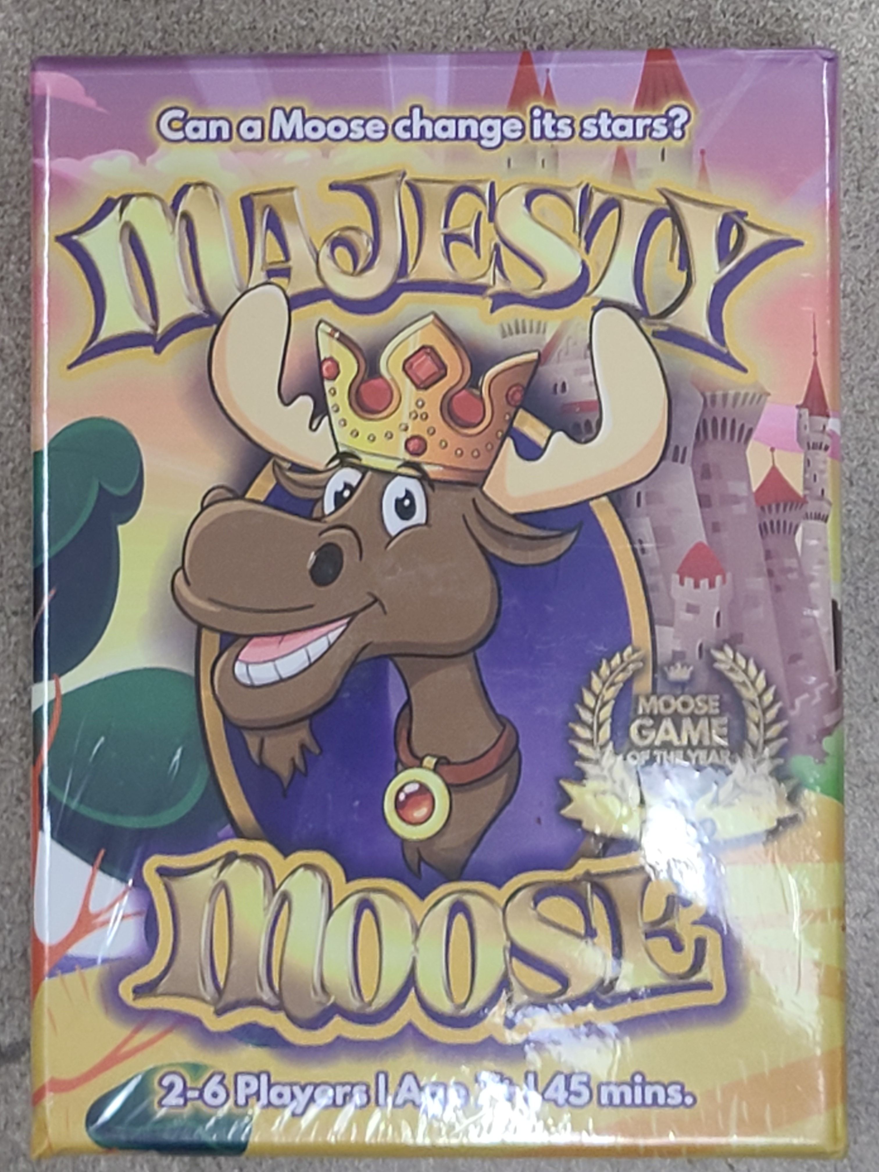 Majesty Moose box art