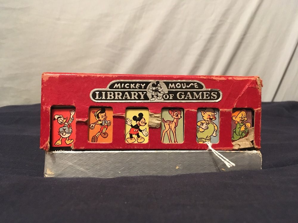 Mickey Mouse Library of Games box art