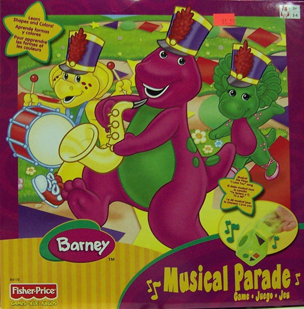 Barney Musical Parade Game doboz