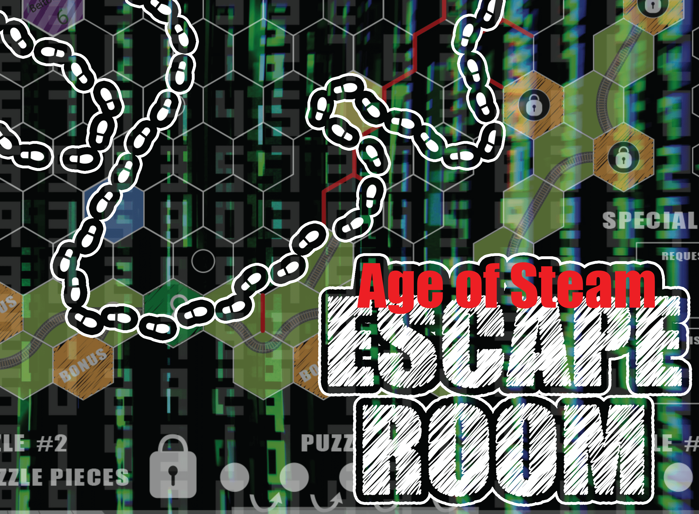 Age of Steam Expansion: Escape Room box art