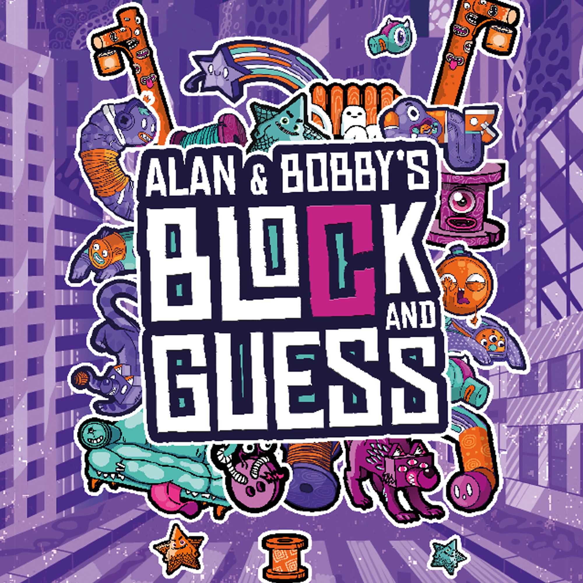 Coperta Alan and Bobby's Block and Guess