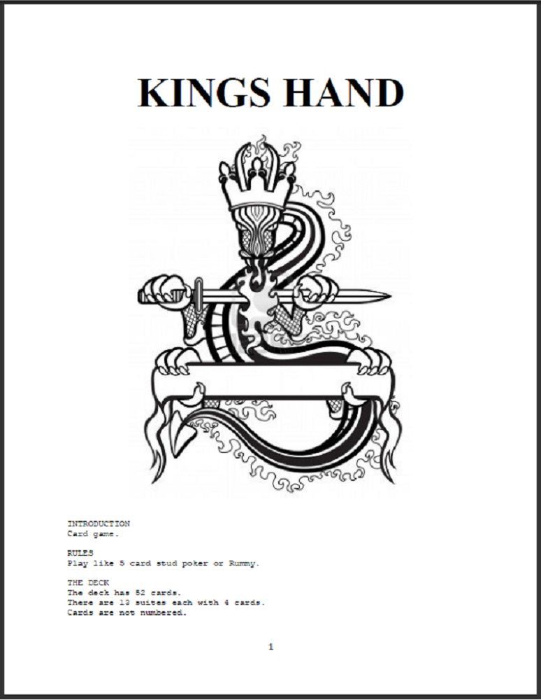 Kings Hand box art