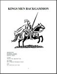 Kings Men Backgammon
