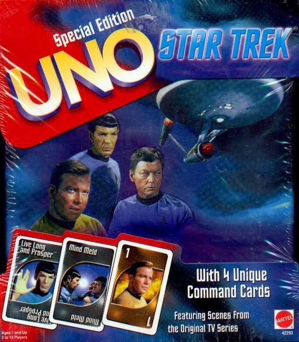 UNO: Star Trek box art