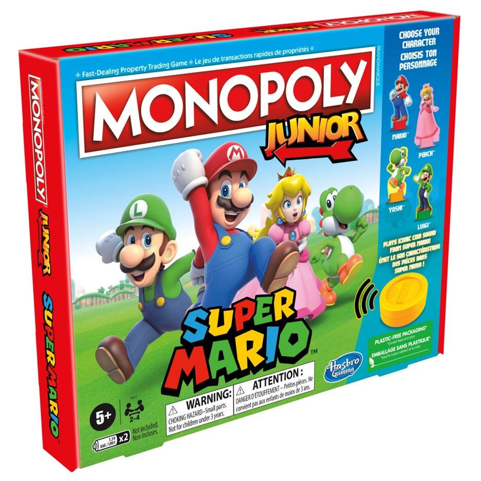 Monopoly Junior: Super Mario doboz