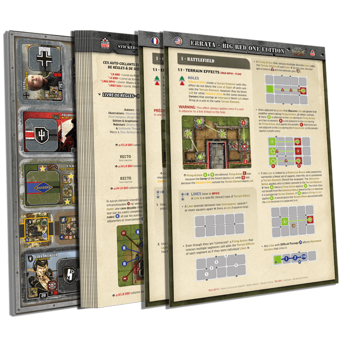 Heroes of Normandie: Big Red One Edition – Errata box art