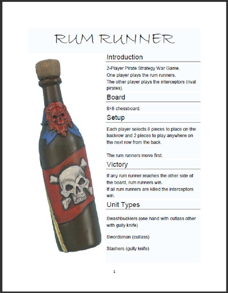 Rum Runner box art