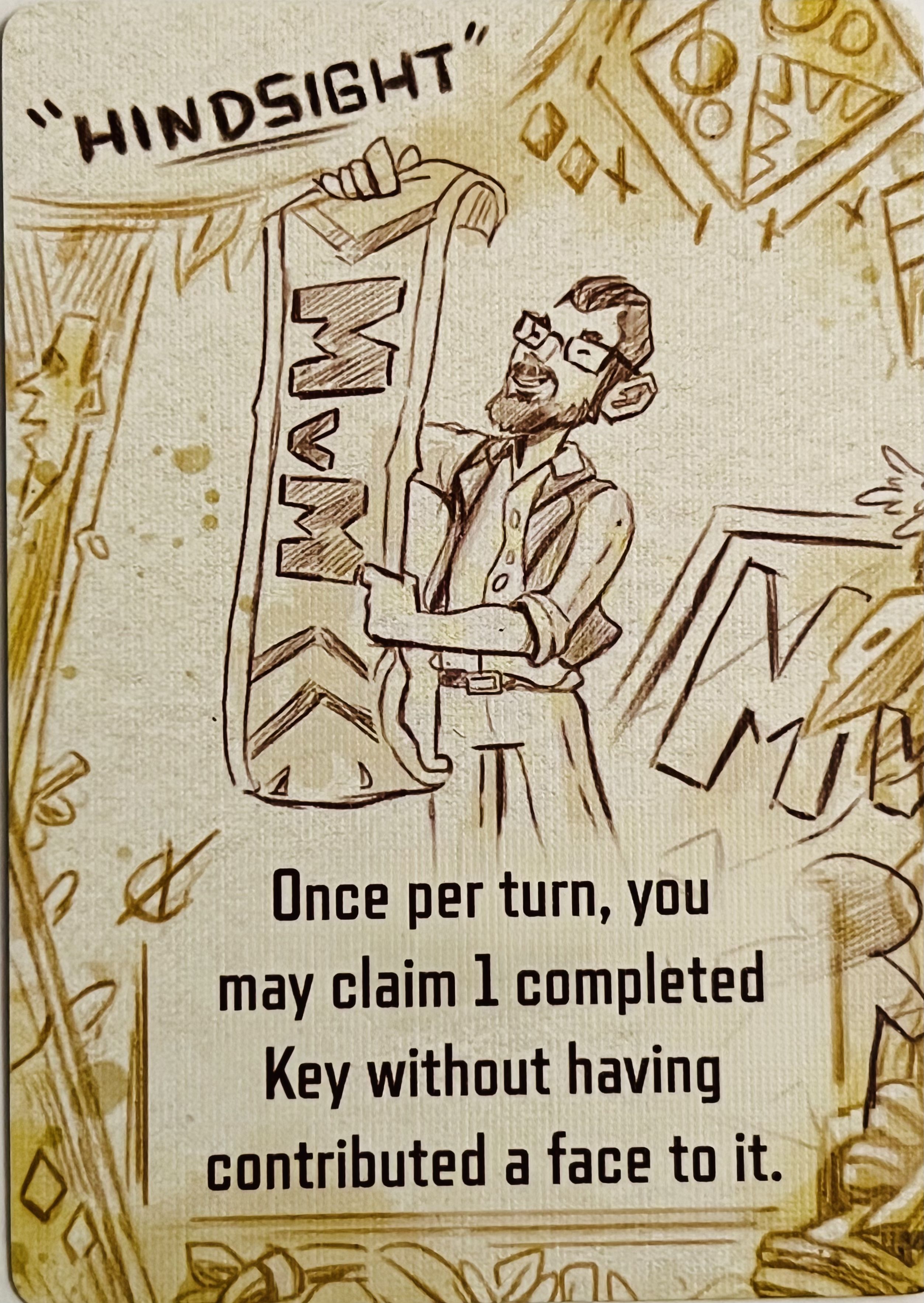 Coperta Block and Key: Hindsight Adventurer Promo Card
