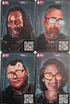 Chronicles of Crime: 2400 – Man vs. Meeple 2022 Promo Cards