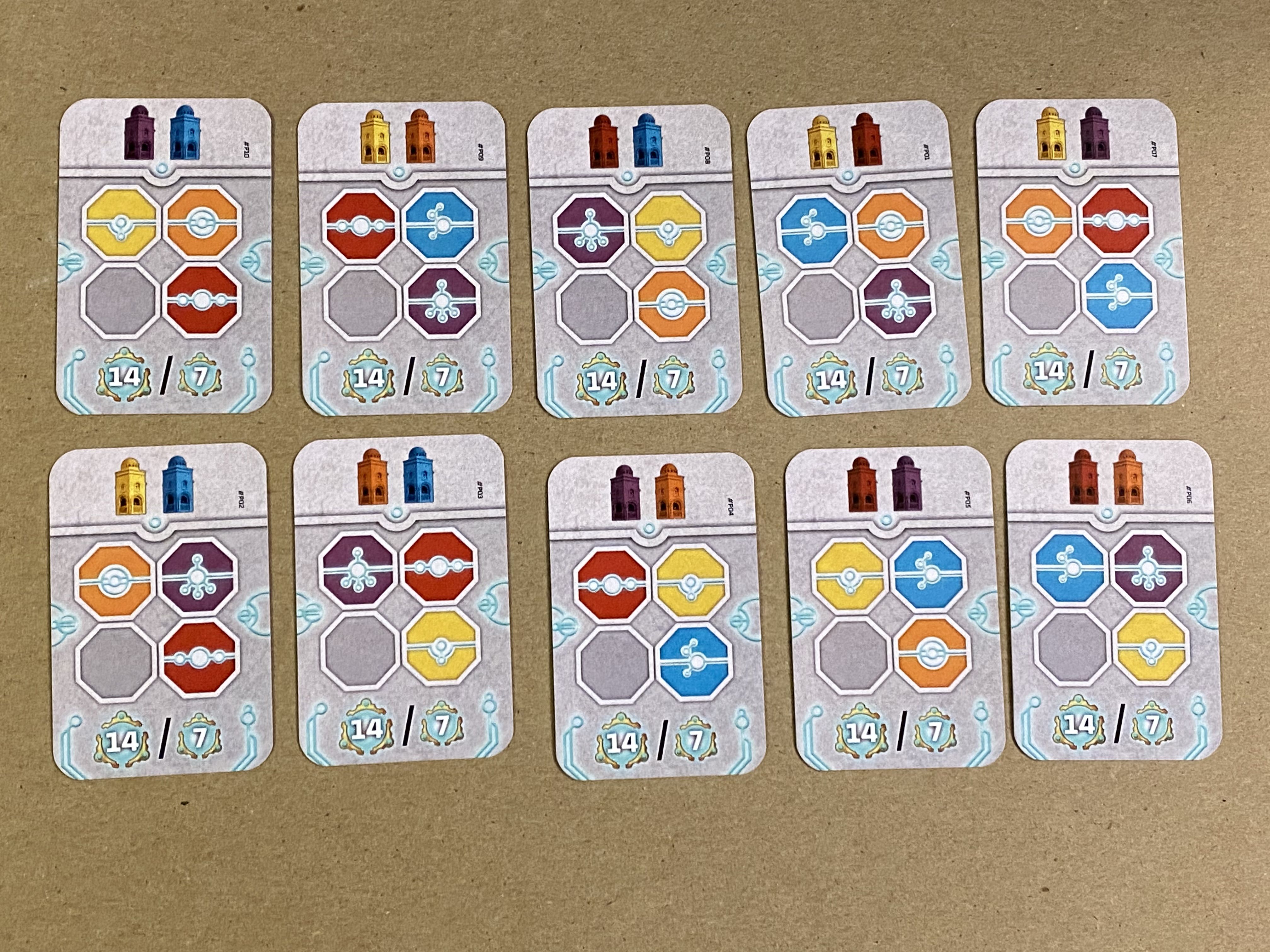 Coperta Origins: First Builders – District Promo Cards