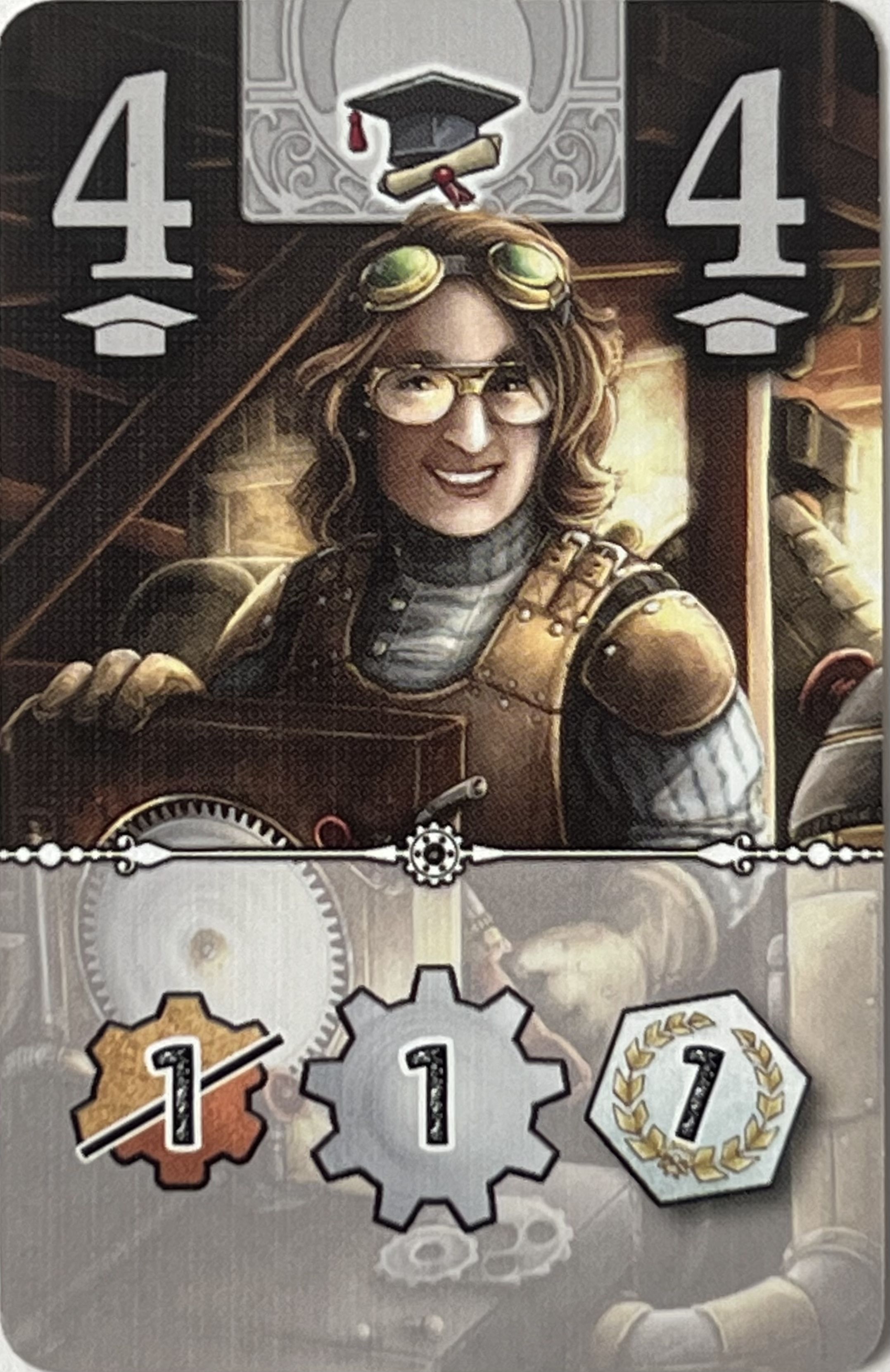 Corrosion: Man vs. Meeple Engineer Promo Card doboz