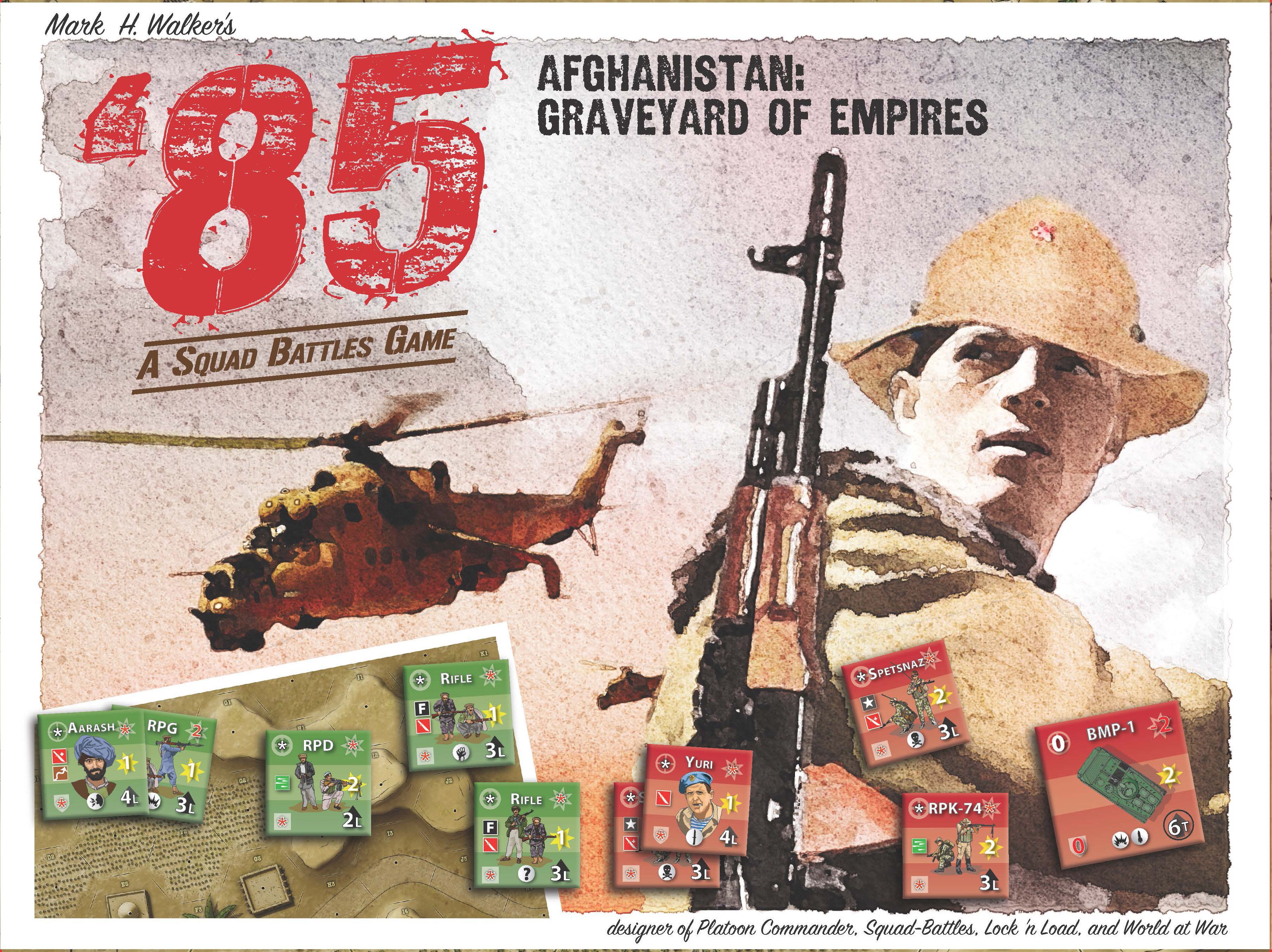 '85 Afghanistan: Graveyard of Empires box art