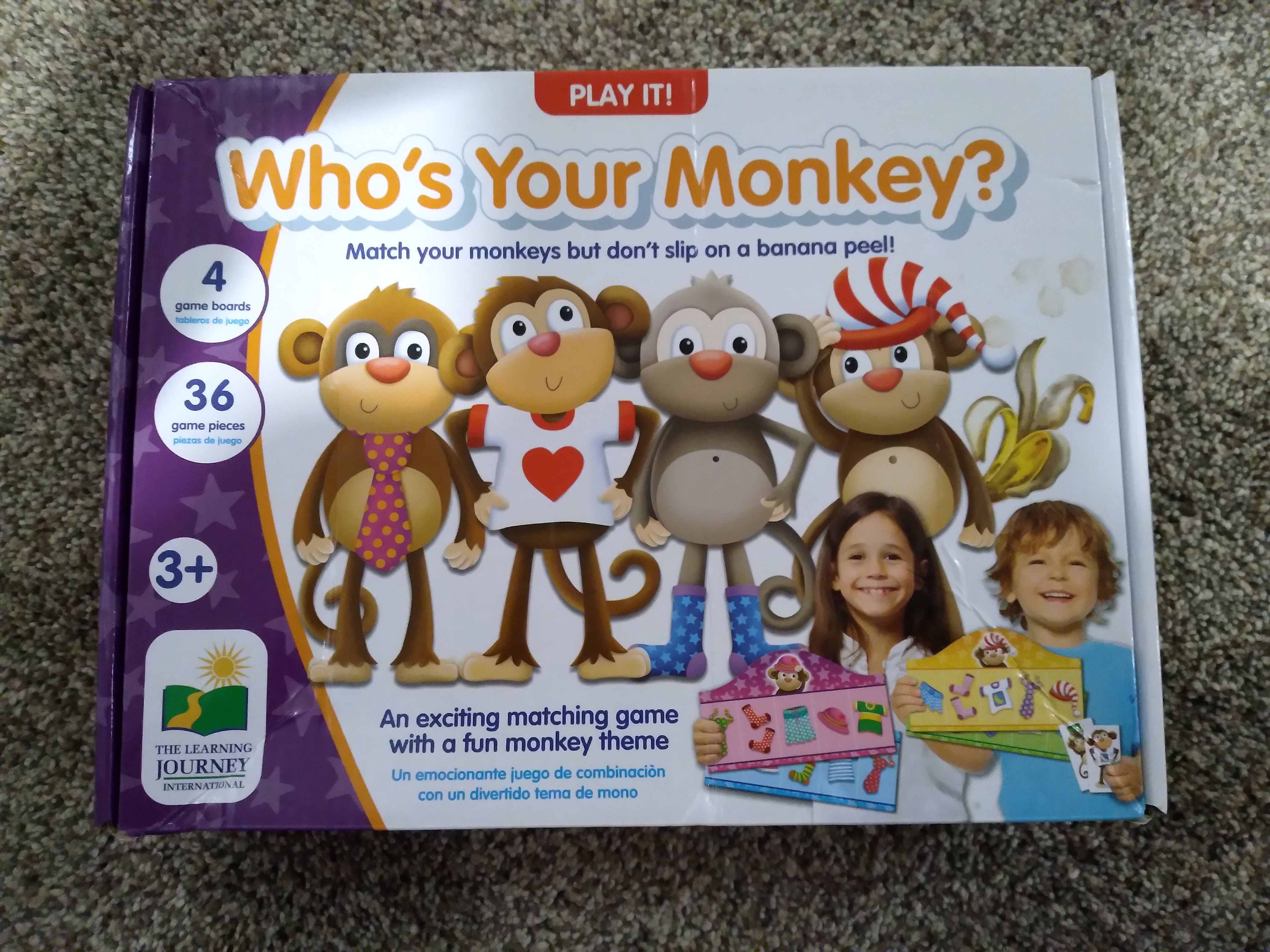 Who's Your Monkey? doboz