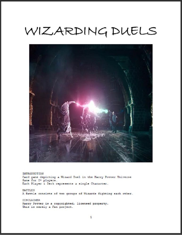 Wizarding Duels box art