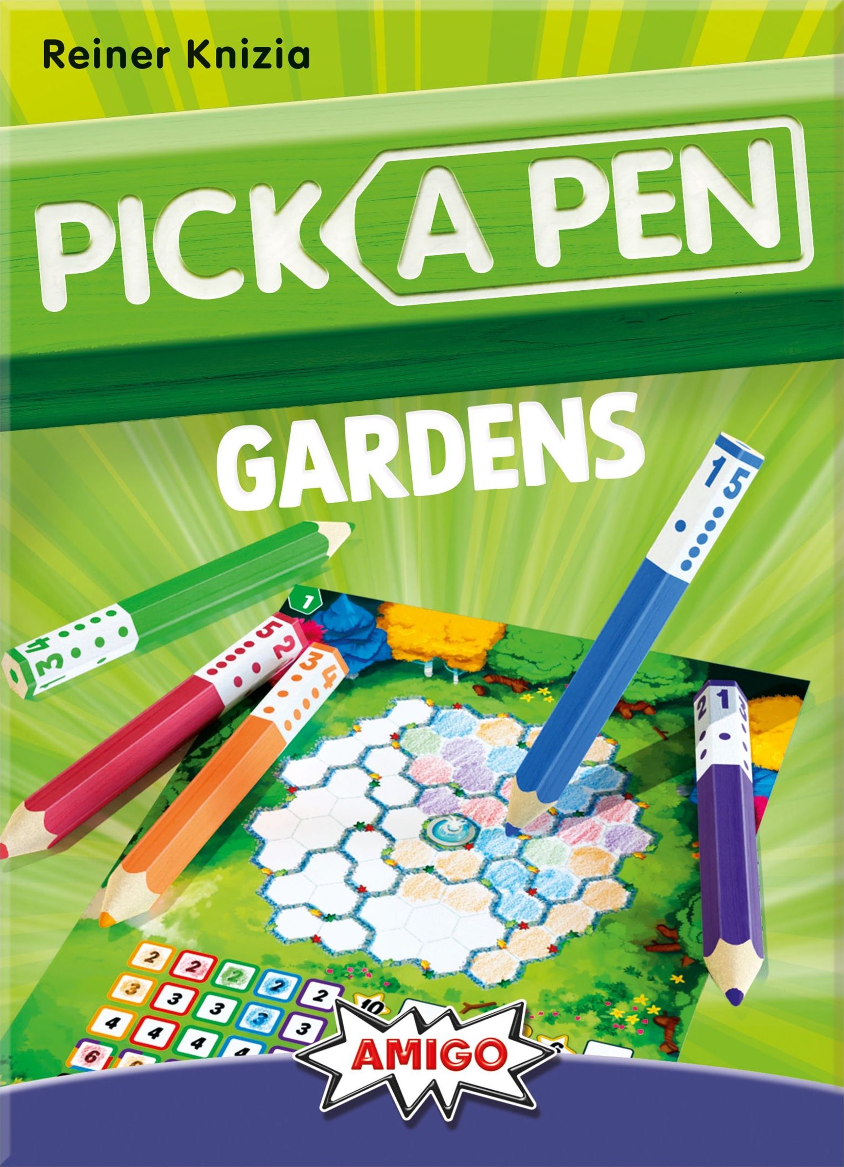Coperta Pick a Pen: Gardens