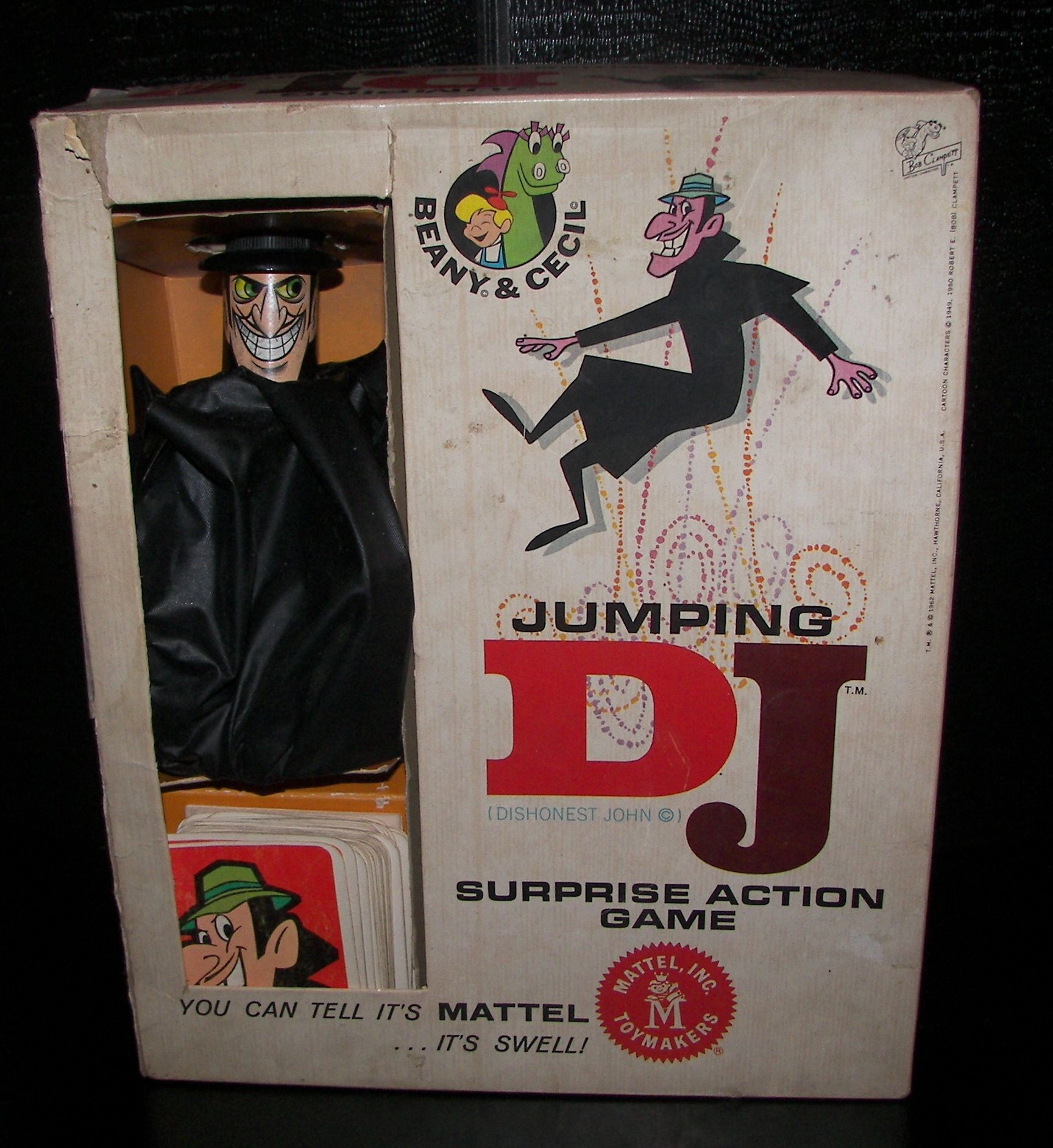 Jumping DJ doboz